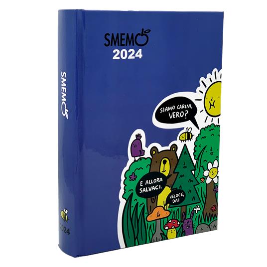 Diario Smemo 16 mesi, 2024, Green Balloon Special Edition - Soggetto Diari Di Brodo - 11 x 15 cm - 3