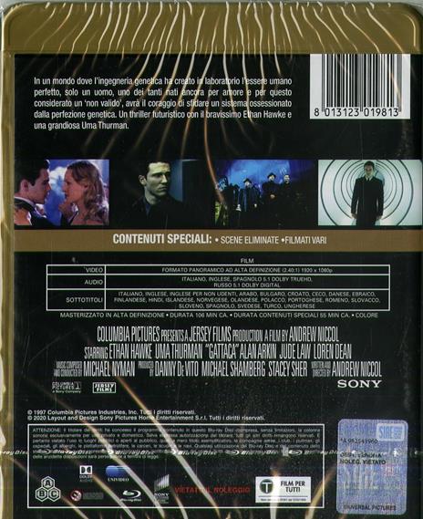 Gattaca. La porta dell'universo (Blu-ray) di Andrew Niccol - Blu-ray - 2