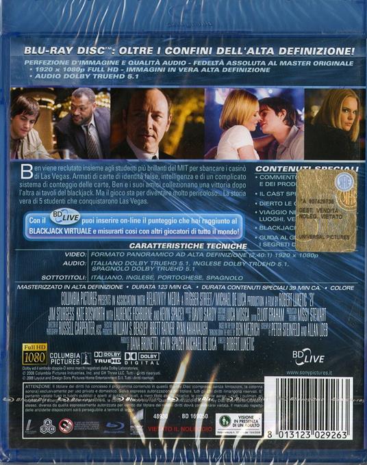 21 di Robert Luketic - Blu-ray - 2