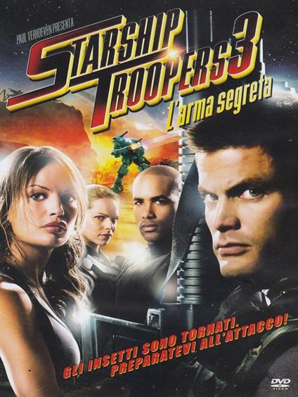 Starship Troopers 3. L'arma segreta di Edward Neumeier - DVD