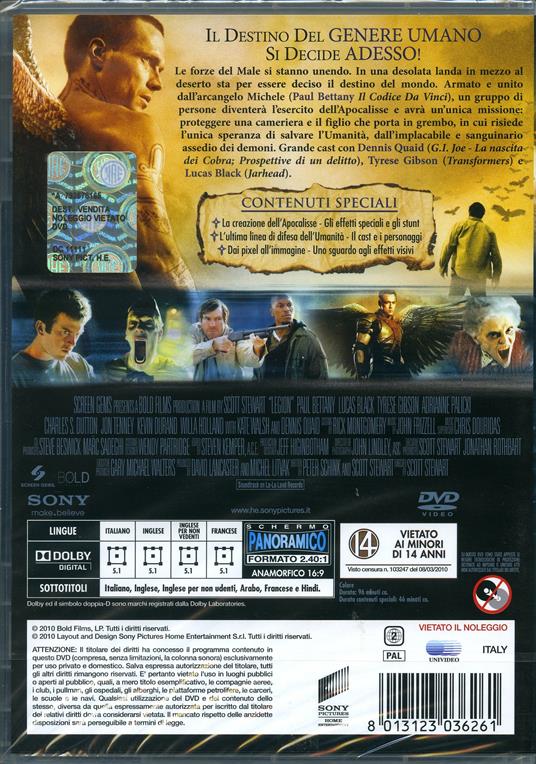 Legion di Scott Stewart - DVD - 2