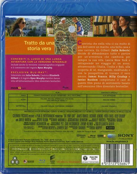 Mangia, prega, ama (Blu-ray) di Ryan Murphy - Blu-ray - 2