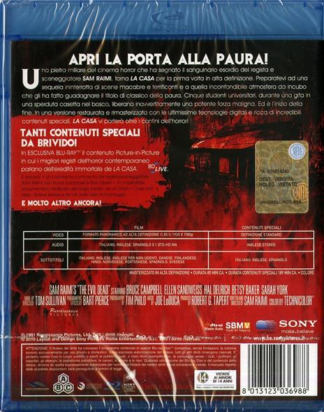 La casa di Sam Raimi - Blu-ray - 2