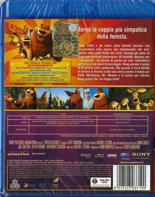 Boog & Elliot 3 (DVD + Blu-ray) di Cody Cameron - 2