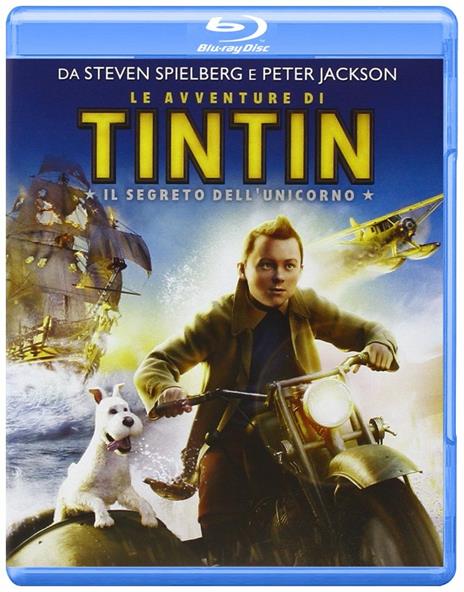 Le avventure di Tintin. Il segreto dell'Unicorno di Steven Spielberg - Blu-ray