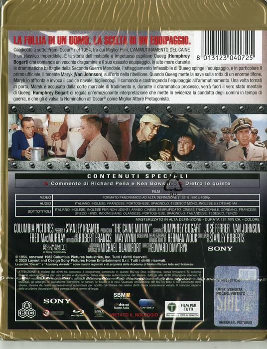 L' ammutinamento del Caine (Blu-ray) di Edward Dmytryk - Blu-ray - 2
