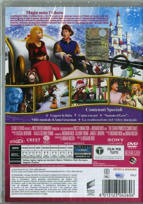 L' incantesimo del lago. Un magico Natale di Richard Rich - DVD - 2