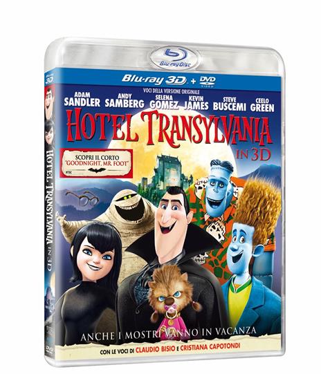 Hotel Transylvania 3D (DVD + Blu-ray 3D) di Genndy Tartakovsky