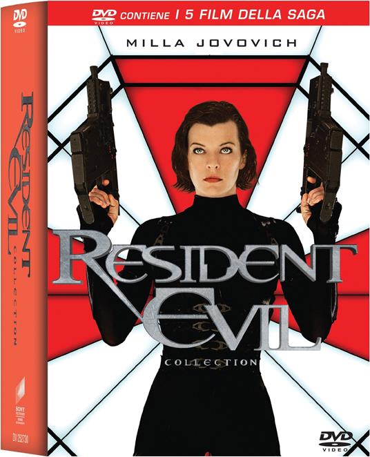 Resident Evil Collection (5 DVD) di Paul W. S. Anderson,Russell Mulcahy,Alexander Witt