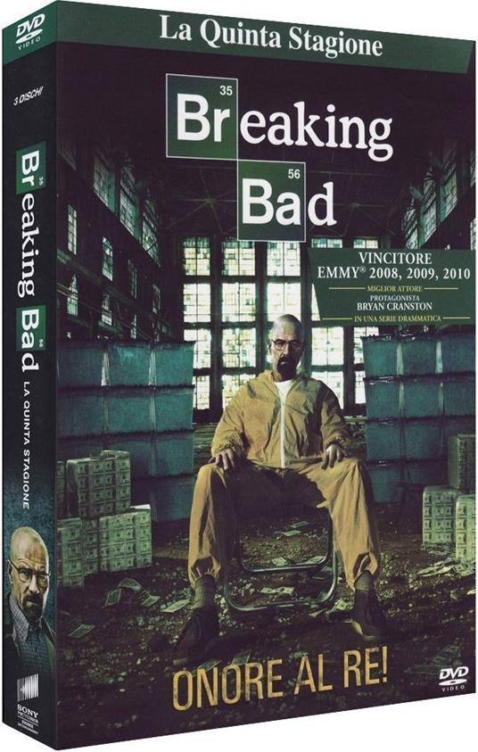 Breaking Bad. Stagione 5. Parte 1 (Serie TV ita) (3 DVD) di Michael Slovis,Michelle MacLaren,Adam Bernstein - DVD
