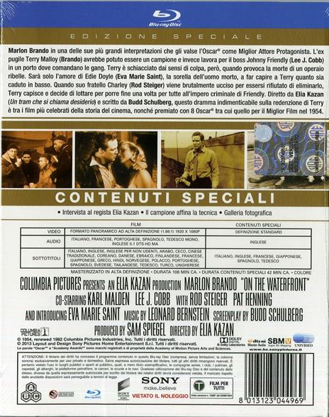 Fronte del porto di Elia Kazan - Blu-ray - 2