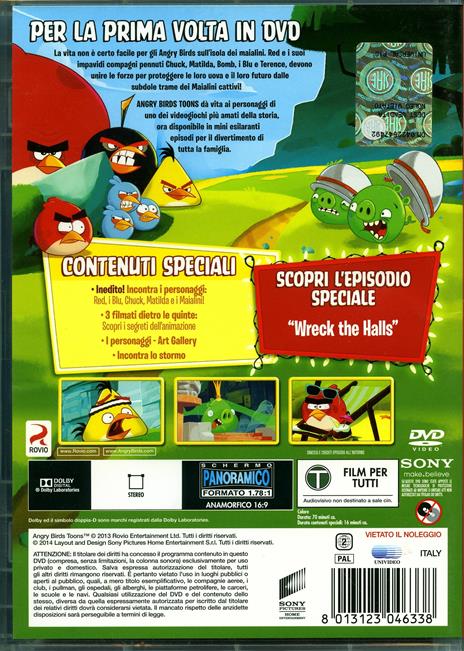 Angry Birds Toon. Stagione 1. Vol. 1 di Kim Helminen - DVD - 2