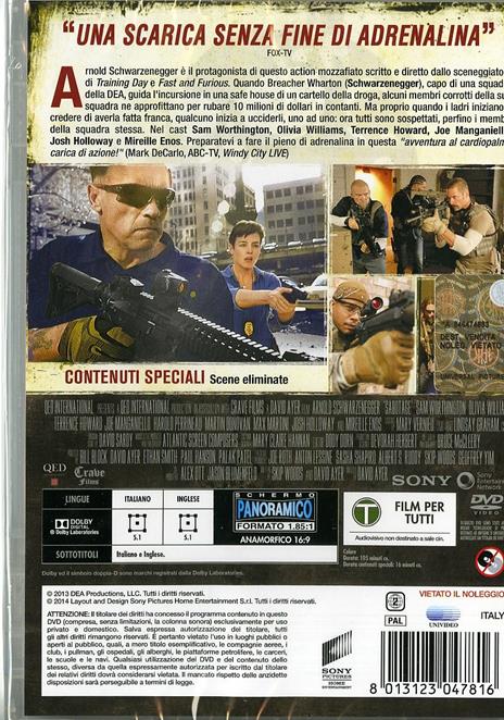 Sabotage di David Ayer - DVD - 2