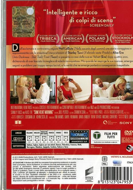 Velvet. Il prezzo dell'amore di Neil Labute - DVD - 2