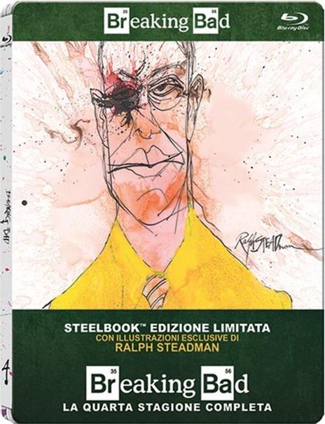 Breaking Bad. Stagione 4 (3 Blu-ray)<span>.</span> Edizione limitata di Adam Bernstein,Michelle MacLaren,David Slade,Colin Bucksey - Blu-ray