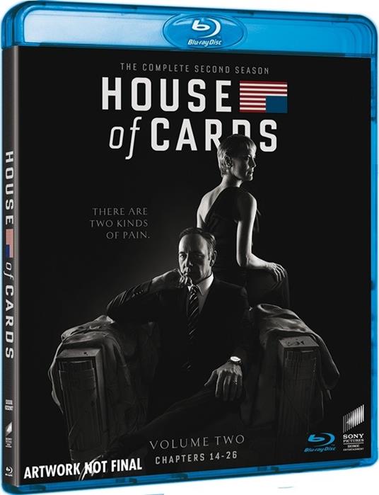 House of Cards. Stagione 2 (Serie TV ita) di James Foley,Carl Franklin,Allen Coulter - Blu-ray