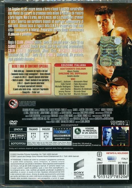 S.W.A.T. Squadra speciale anticrimine di Clark Johnson - DVD - 2