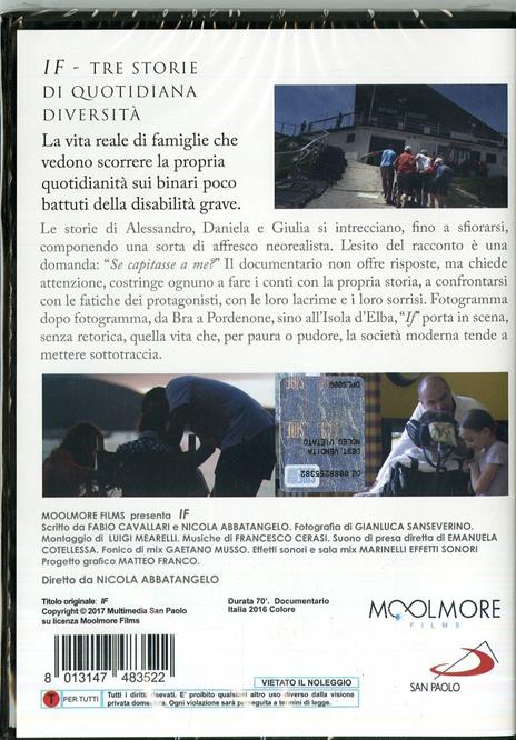 If. Storie Vere Di Disabilità (DVD) di Nicola Abbatangelo - DVD - 2