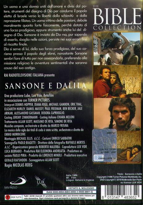 Sansone e Dalila (DVD) di Nicolas Roeg - DVD - 2