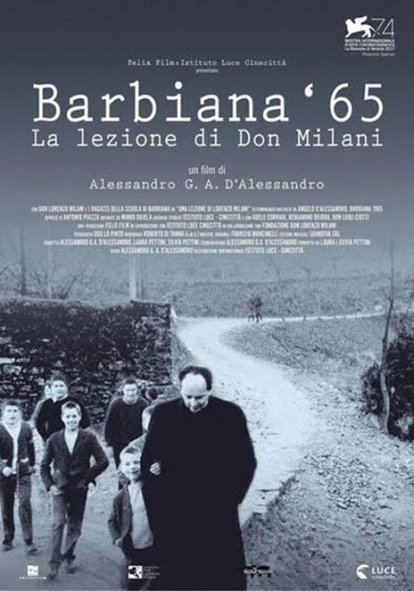 Barbiana '65. Le lezioni di Don Milani (DVD) di Alessandro G. A. D'Alessandro - DVD