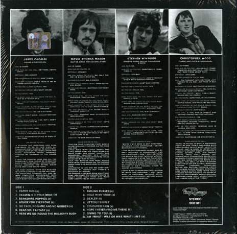 Mr. Fantasy - Vinile LP di Traffic - 2