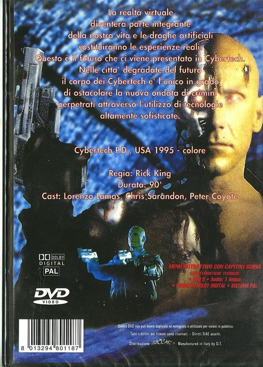 Cybertech P. D. di Rick King - DVD - 2