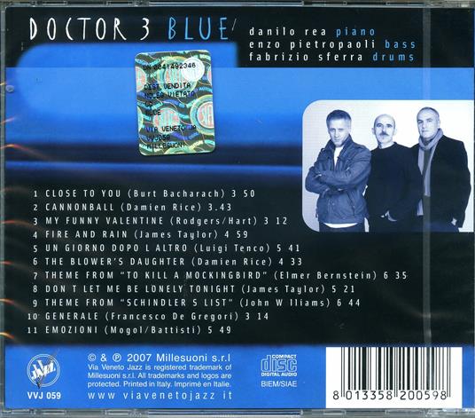 Blue - CD Audio di Doctor 3 - 2
