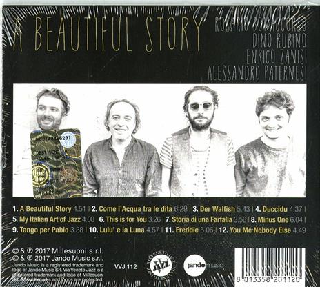 A Beautiful Story - CD Audio di Rosario Bonaccorso,Dino Rubino,Enrico Zanisi,Alessandro Paternesi - 2