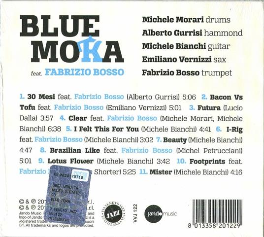 Blue Moka - CD Audio di Fabrizio Bosso,Blue Moka - 2