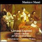 Sonate e balletti per strumenti ad arco - CD Audio di Giovanni Legrenzi