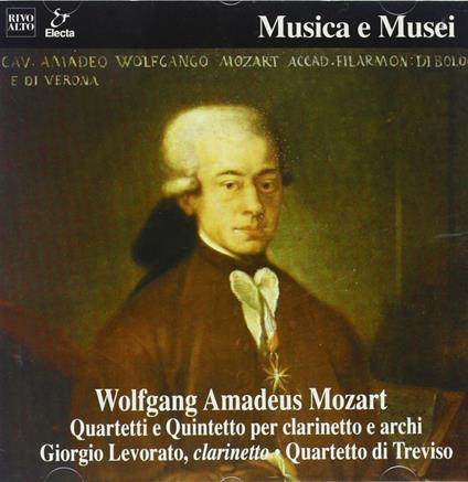 Quintetto X Clar e Archi K 581, Quartetto X Clar e Archi K 317d, K 374f (Digipack) - CD Audio di Wolfgang Amadeus Mozart