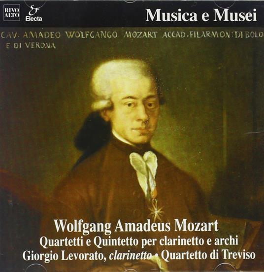 Quintetto X Clar e Archi K 581, Quartetto X Clar e Archi K 317d, K 374f (Digipack) - CD Audio di Wolfgang Amadeus Mozart