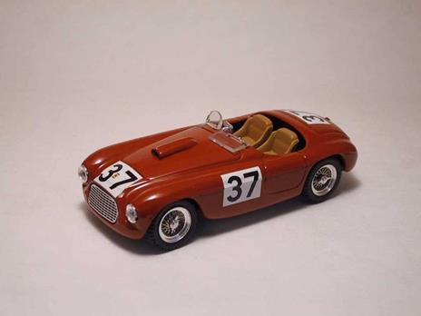 Am0107 Ferrari 166 Mm Spider N.37 2Nd Silverstone 1950 D.Serafini 1.43 Modellino Art Model