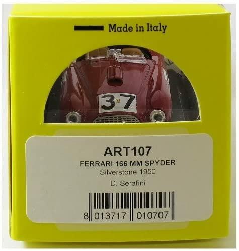 Am0107 Ferrari 166 Mm Spider N.37 2Nd Silverstone 1950 D.Serafini 1.43 Modellino Art Model - 3