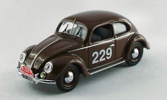 Volkswagen Vw Coccinelle #229 52Th Monte Carlo 1952 Nathan-Schellhaas 1:43 Model Ri4414