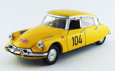 Citroen Ds19 107Th Monte Carlo 1962 Maurel / Courbe 1:43 Model Ri4450