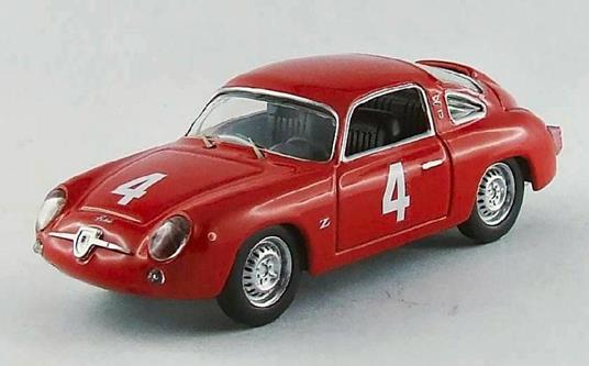 Bt9519 Fiat Abarth 750 N.4 5Th (Winner Class) Gt Gp Monza 1963 G.Capra 1.43 Modellino Best Model - 2