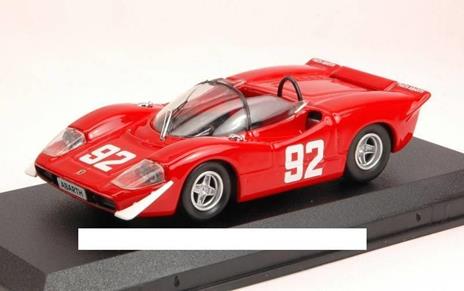 Bt9545 Abarth 2000S N.92 Winner Camp.Europeo Montagna 1969 A.Merzario 1.43 Modellino Best Model