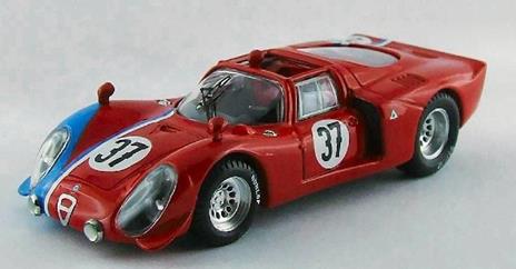 Bt9551 Alfa Romeo 33.2 N.37 Test Le Mans 1968 Gosselin-Trosch 1.43 Modellino Best Model