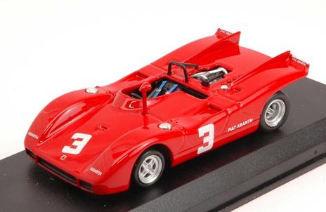 Abarth 2000 Sp #3 2Nd European 2 Litre Salzburgring 1970 D. Quester 1:43 Model Bt9631 - 2