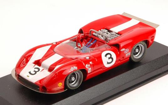 Lola T70 Mk.2 #3 Winner Can-Am St.Jovite 1966 J. Surtees 1:43 Model Bt9633 - 2