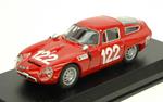 Alfa Romeo Tz1 #122 28Th Targa Florio 1966 Lo Piccolo / Sutera 1:43 Model Bt9649