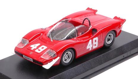 Abarth 2000 Se #49 2Nd (Winner Class) Mont Ventoux 1969 A. Merzario 1:43 Model Bt9704