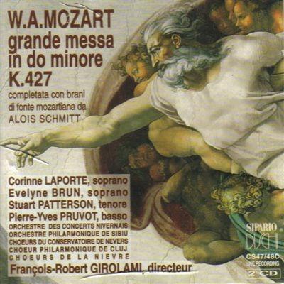 Grande Messa in Do minore K427 - CD Audio di Wolfgang Amadeus Mozart,Corinne Laporte,François Robert Girolami