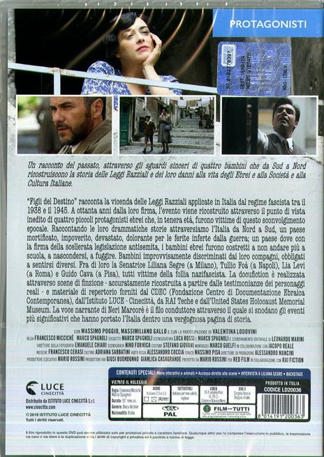 Figli del destino (DVD) di Francesco Miccichè,Marco Spagnoli - DVD - 2