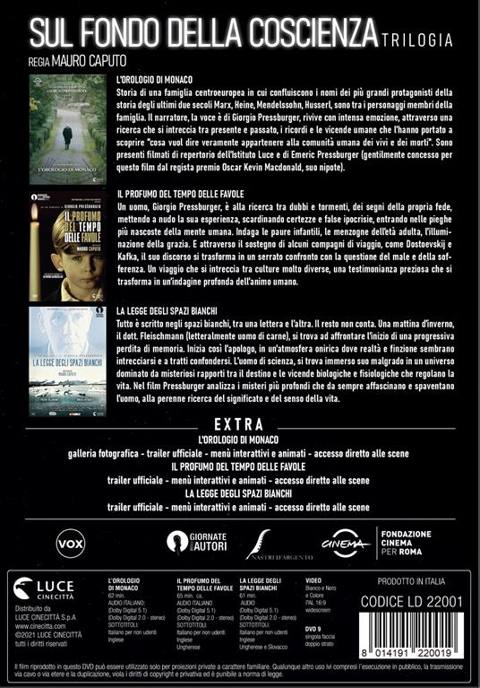 Sul fondo della coscienza (3 DVD) di Mauro Caputo - DVD - 2