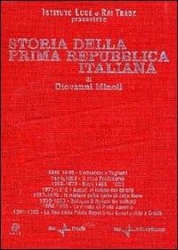 Storia della Prima Repubblica italiana (8 DVD) di Giovanni Minoli - DVD