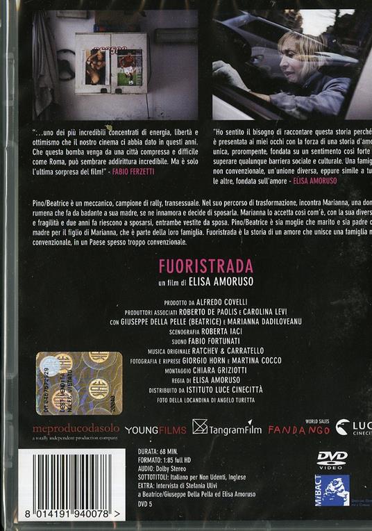 Fuoristrada di Elisa Amoruso - DVD - 2