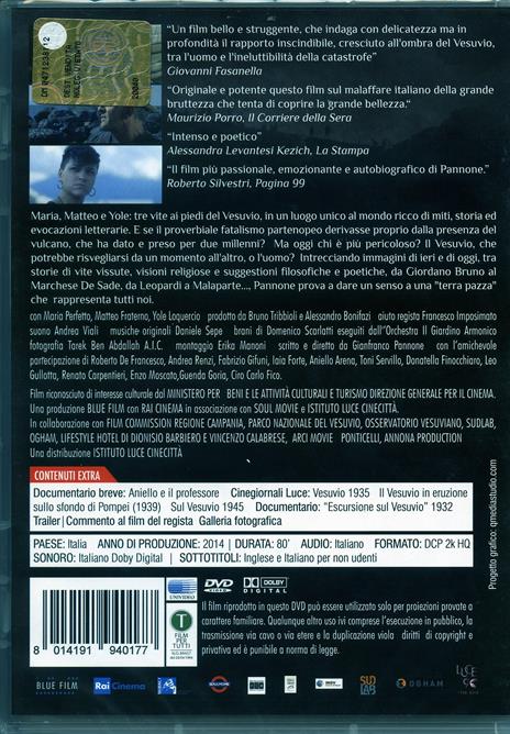 Sul vulcano di Gianfranco Pannone - DVD - 2