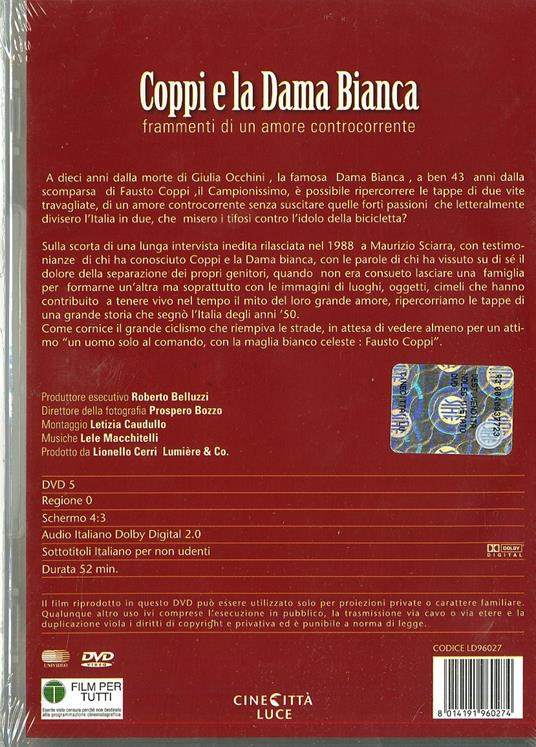 Coppi e La Dama Bianca di Maurizio Sciarra - DVD - 2